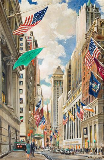 KAMIL KUBIK (1930-2011) 55 Wall Street. 1998.